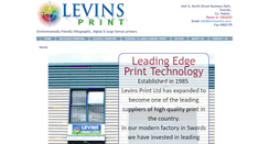 Desktop Screenshot of levinsprint.com